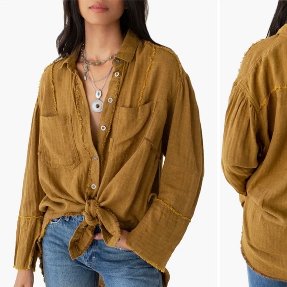 Free People The Venice Blouse - Picture 1 of 7